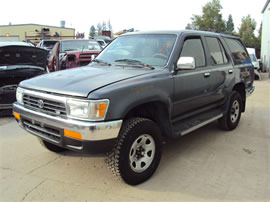 1992 TOYOTA 4RUNNER SR5, 3.0L AUTO 4WD, COLOR GRAY, STK Z15836